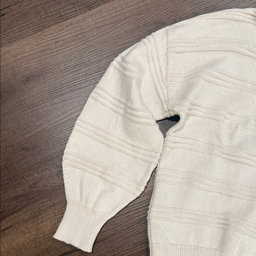 cupcakes & cashmere Cream Button-Up Cardigan - Picture 6 of 11
